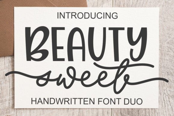 Beauty Sweet Font: Elegant Typography for Makers