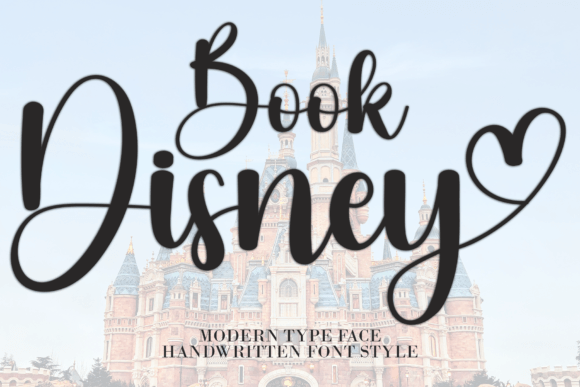 Book Disney Font: Handwritten Style for Web Design