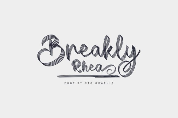 Breakly Rhea Font: Elevating Small Business Branding