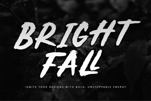 Brightfall Font: Bold Typography for Digital Campaigns