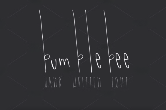 Bumblebee Font: A Handwritten Typeface for Campaigns