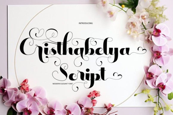 Cristhabelya Font: Adding Warmth to Editorial Layouts