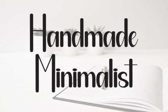 Handmade Minimalist Font: A Branding Case Study