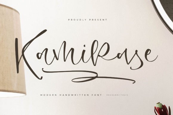 Kamikase: A Dazzling Script Font for Elegant Editorial Design
