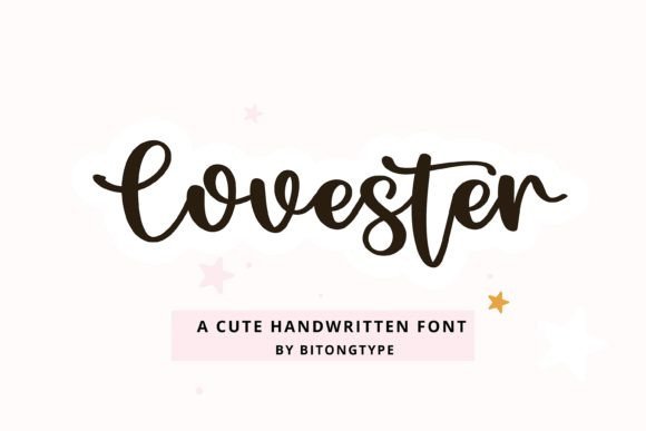 Lovester Font: Authentic Handwritten Style for Editorial Layouts