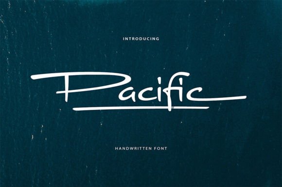Pacific Font: Authentic Handwritten Style for Web Design