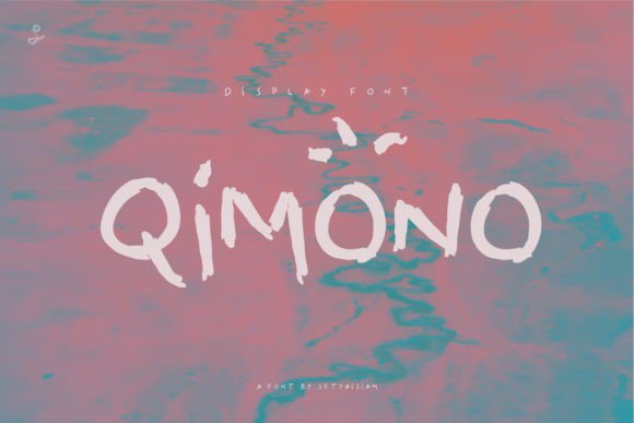 Qimono: A Quirky Handwritten Font That Brings Personality to Your Craft Creations