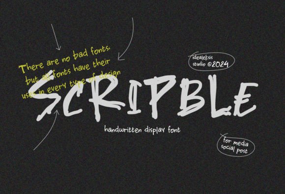Scripble Font: A Marketer’s Review for Campaign Visuals and Brand Design