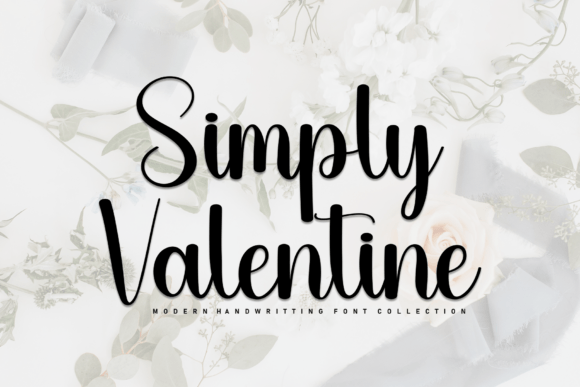 Simply Valentine: A Handwritten Font for Warm Editorial Touches