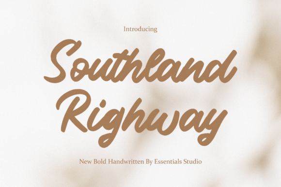Southland Righway Font: Elevating Digital Brand Identity