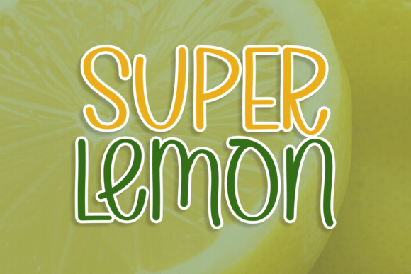 Super Lemon: A Handwritten Typeface for Scroll-Stopping Digital Marketing